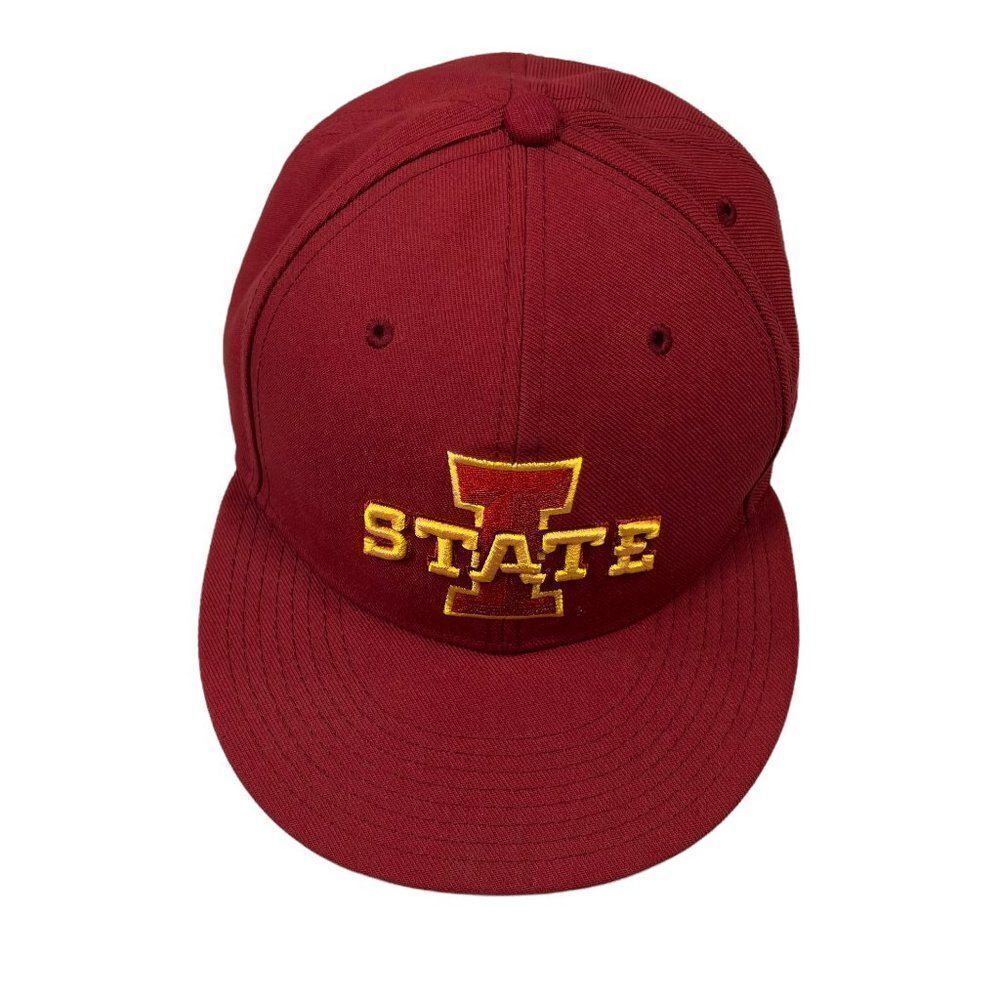 Nike Men’s Iowa State Cyclones Flat Bill‎ SnapBack Hat - Picture 2 of 11